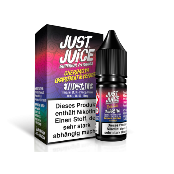 Just Juice - Cherimoya Grapefruit & Berries - 10ml Nikotinsalz Liquid