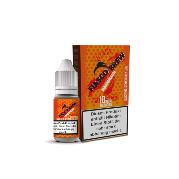 Fiasco Brew - Marapeach - 10ml Hybrid Nikotinsalz Liquid