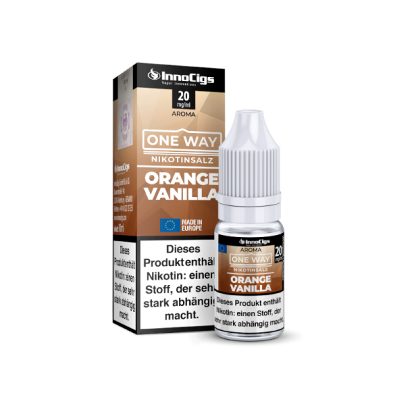 InnoCigs - One Way - Orange Vanilla - 10ml Nikotinsalz Liquid