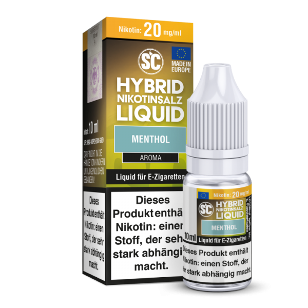 SC - Menthol - 10ml Hybrid Nikotinsalz Liquid