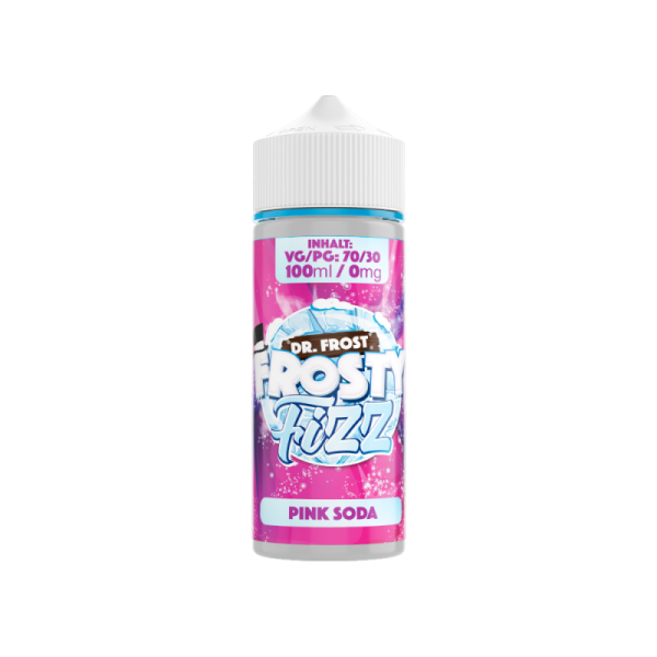 Dr. Frost - Frosty Fizz - Pink Soda 10ml Liquid - 100ml 0mg/ml