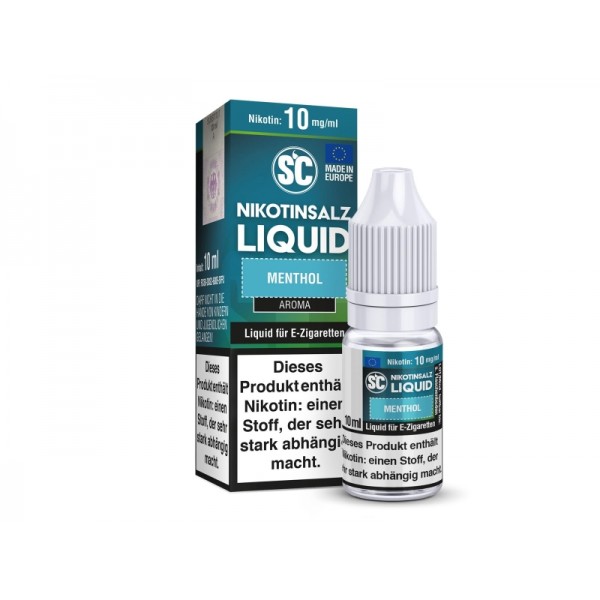 SC - Menthol - 10ml Nikotinsalz Liquid