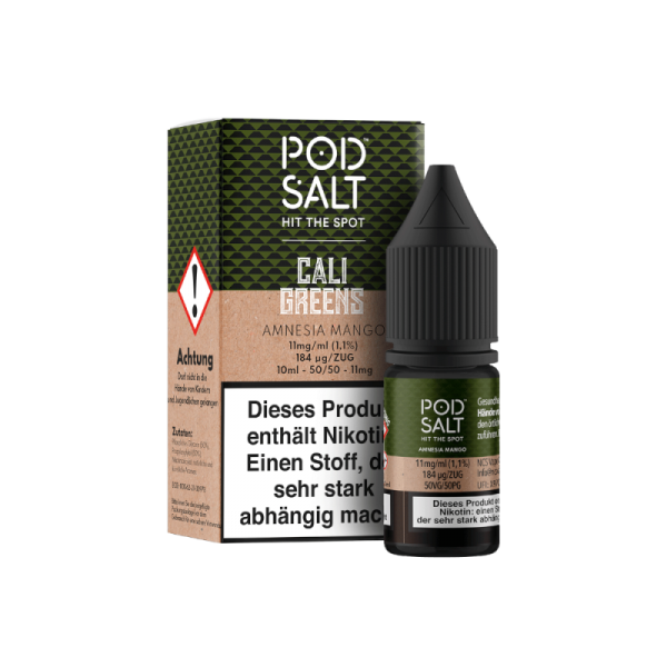 Pod Salt Fusion - Amnesia Mango - 10ml Nikotinsalz Liquid