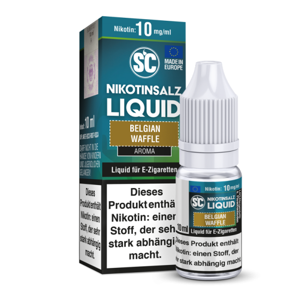 SC - Belgian Waffle - 10ml Nikotinsalz Liquid