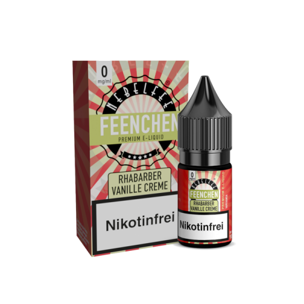 Nebelfee - Feenchen - Rhabarber Vanillecreme - 10ml Nikotinsalz Liquid