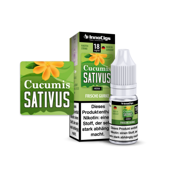 InnoCigs - Cucumis sativus - 10ml Liquid