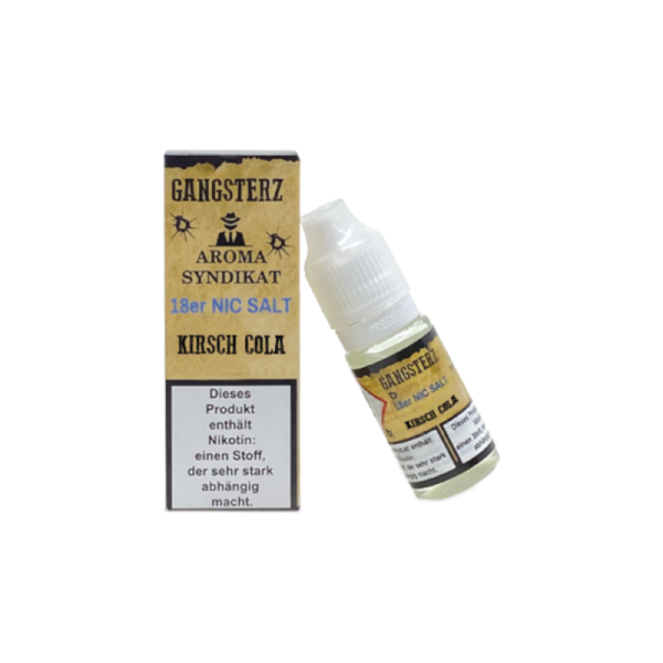 Gangsterz - Kirsch Cola - 10ml Nikotinsalz Liquid