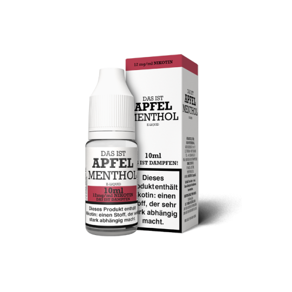 Das ist Dampfen - Apfel Menthol - 10ml Liquid