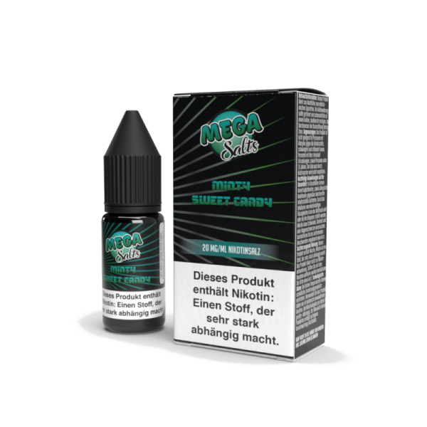 Mega Salts - Minty Sweet Candy - 10ml Nikotinsalz Liquid