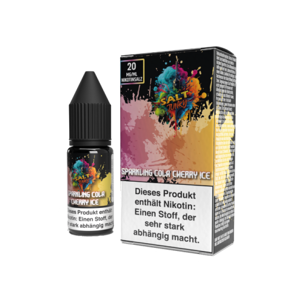 Salt Junky - Sparkling Cola Cherry Ice - 10ml Nikotinsalz Liquid