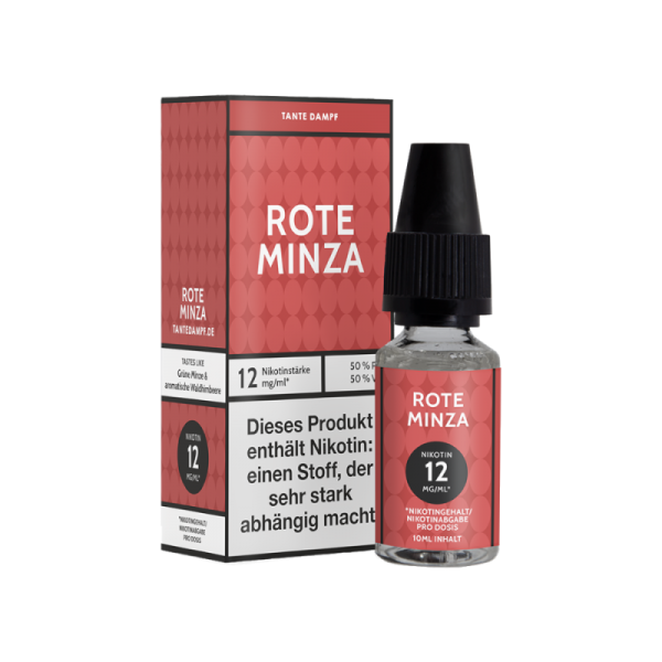 Tante Dampf - Rote Minza - 10ml Liquid