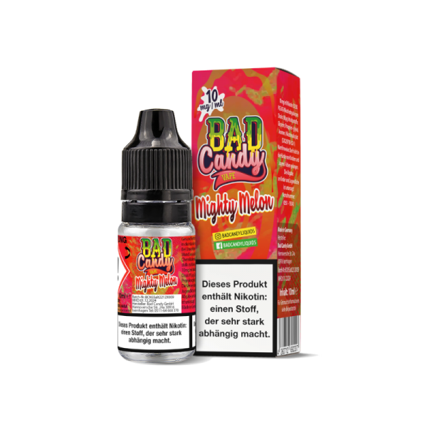 Bad Candy Liquids - Mighty Melon - 10ml Nikotinsalz Liquid