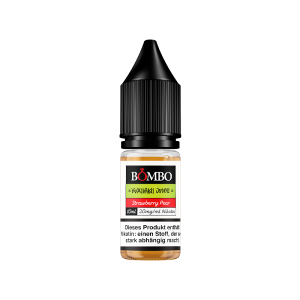 Bombo - Strawberry and Pear - 10ml Nikotinsalz Liquid