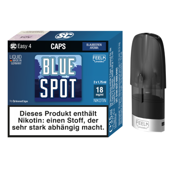 SC - Easy 4 - Blue Spot Blaubeeren - Caps (2 Stck pro Packung)