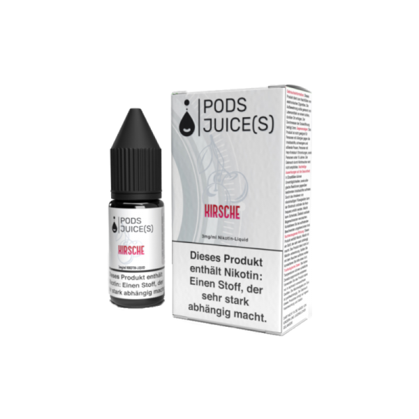 Pods Juice(s) - Kirsche - 10ml Liquid