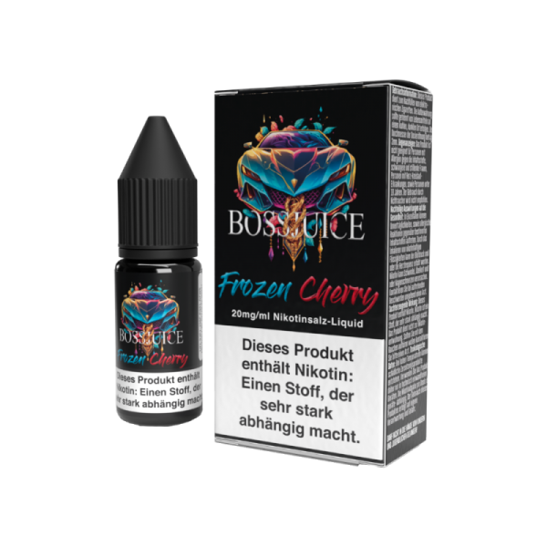 Boss Juice - Frozen Cherry - 10ml Nikotinsalz Liquid