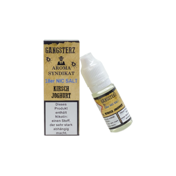 Gangsterz - Kirsch Joghurt - 10ml Nikotinsalz Liquid