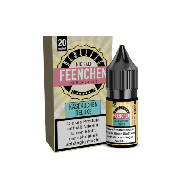 Nebelfee - Feenchen - Käsekuchen Deluxe - 10ml Nikotinsalz Liquid