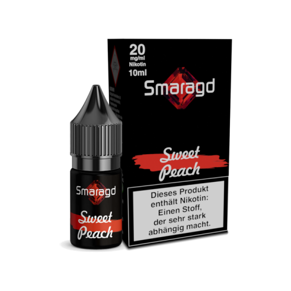 Smaragd - Sweet Peach - 10ml Hybrid Nikotinsalz Liquid