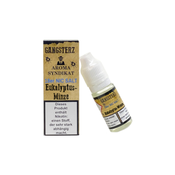 Gangsterz - Eukalyptus-Minze - 10ml Nikotinsalz Liquid