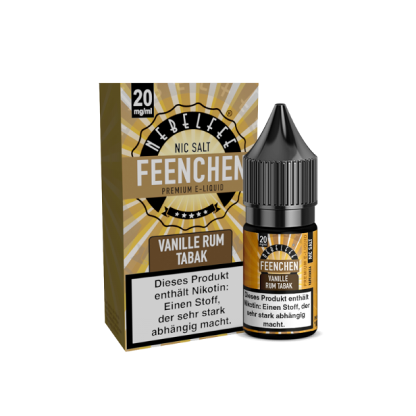 Nebelfee - Feenchen - Vanille Rum Tabak - 10ml Nikotinsalz Liquid