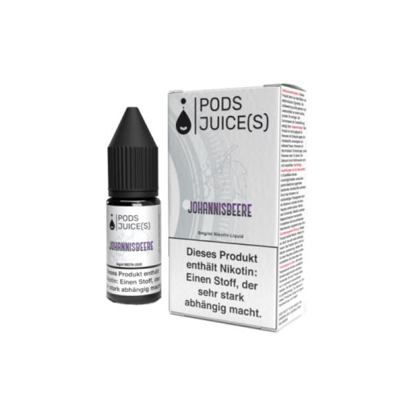 Pods Juice(s) - Johannisbeere - 10ml Liquid