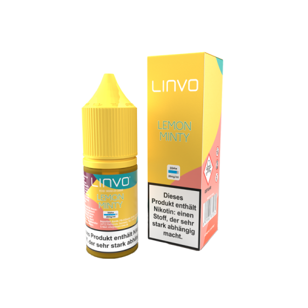 Linvo - Lemon Minty - 10ml Nikotinsalz Liquid