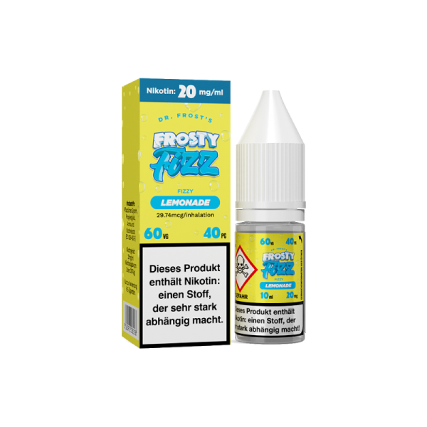 Dr. Frost - Frosty Fizz - Lemonade Ice - 10ml Nikotinsalz Liquid 20mg/ml