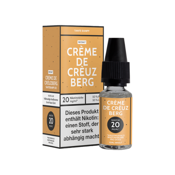 Tante Dampf - Crème de Crèuzberg - 10ml Nikotinsalz Liquid