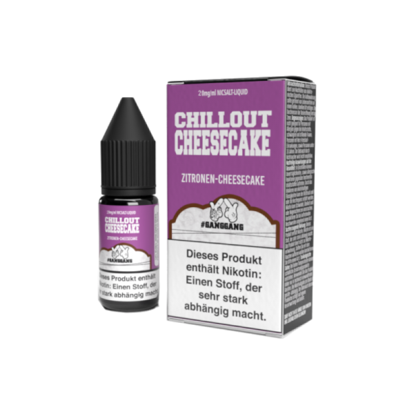 GangGang - Chillout Cheesecake - 10ml Nikotinsalz Liquid