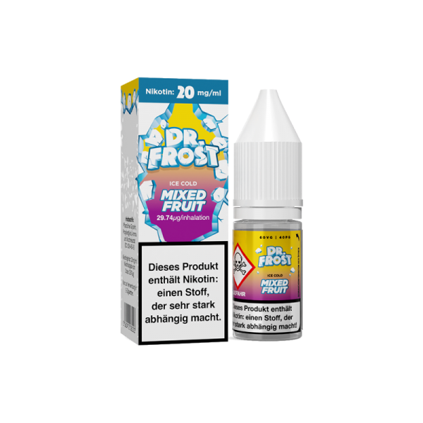 Dr. Frost - Mixed Fruit Ice - 10ml Nikotinsalz Liquid 20mg/ml