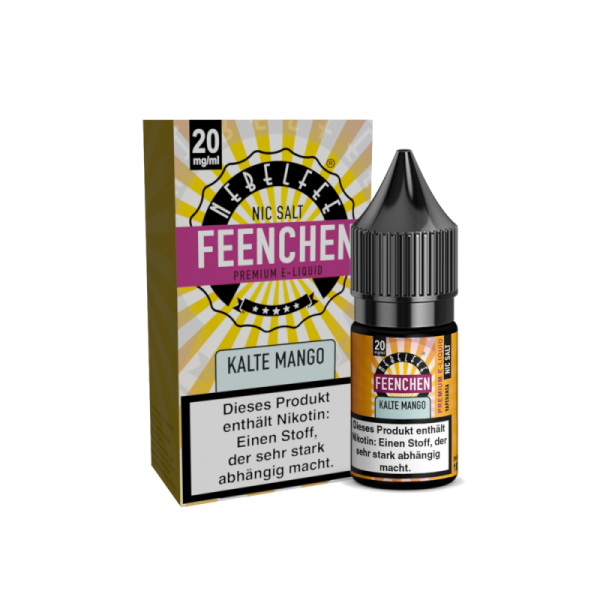 Nebelfee - Feenchen - Kalte Mango - 10ml Nikotinsalz Liquid