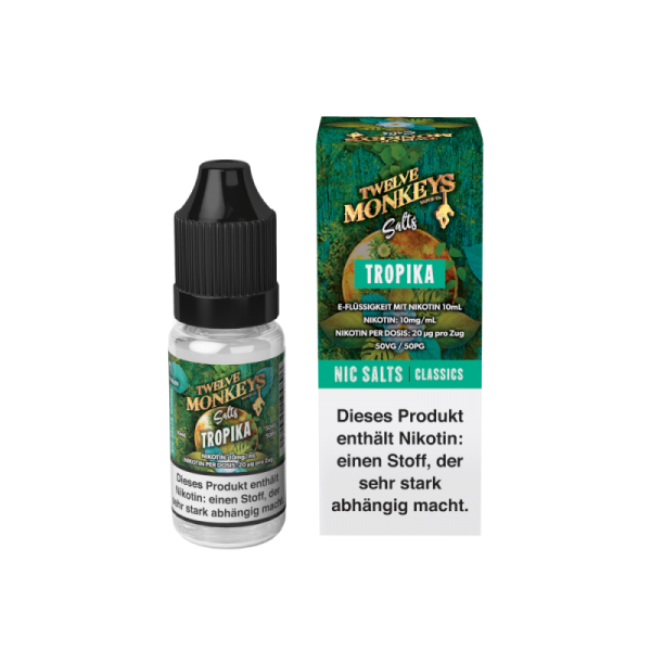 Twelve Monkeys - Tropika - 10ml Nikotinsalz Liquid