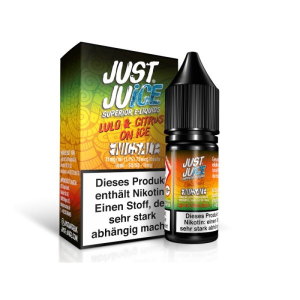 Just Juice - Lulo & Citrus on Ice - 10ml Nikotinsalz Liquid