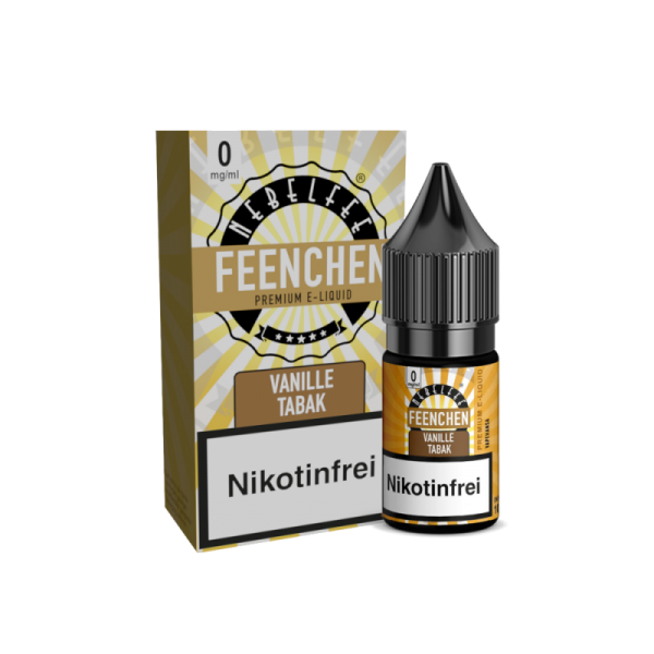 Nebelfee - Feenchen - Vanille Tabak - 10ml Nikotinsalz Liquid