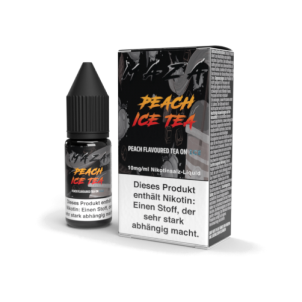 MaZa - Peach Ice Tea - 10ml Nikotinsalz Liquid