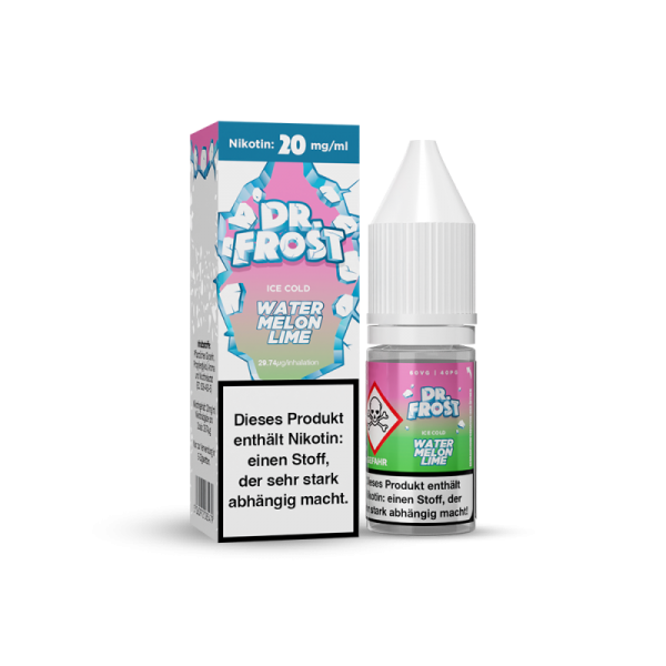 Dr. Frost - Ice Cold - Watermelon Lime - 10ml Nikotinsalz Liquid