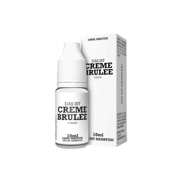 Das ist Dampfen - Creme Brulee - 10ml Liquid