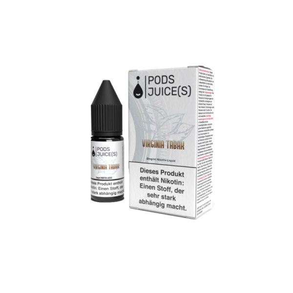 Pods Juice(s) - Virginia Tabak - 10ml Liquid