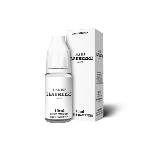 Das ist Dampfen - Blaubeere - 10ml Liquid