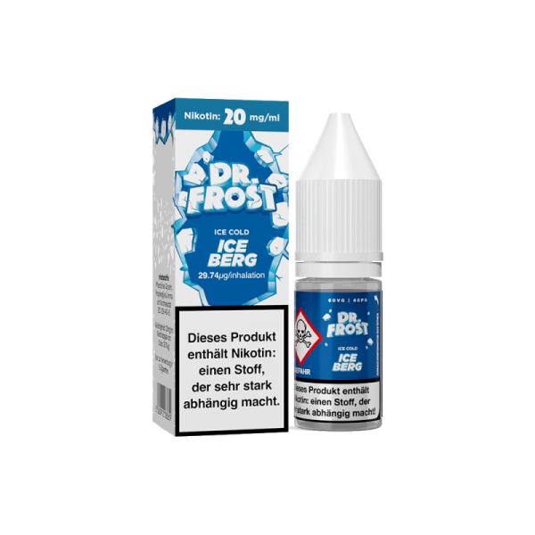 Dr. Frost - Ice Cold - Iceberg - 10ml Nikotinsalz Liquid 20mg/ml