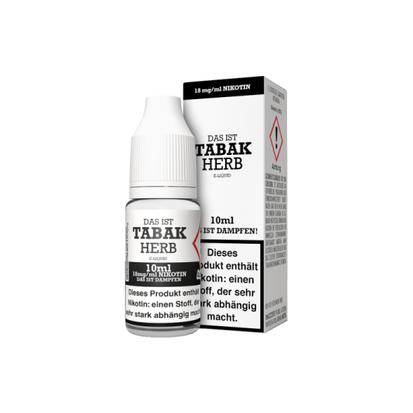 Das ist Dampfen - Tabak Herb - 10ml Liquid