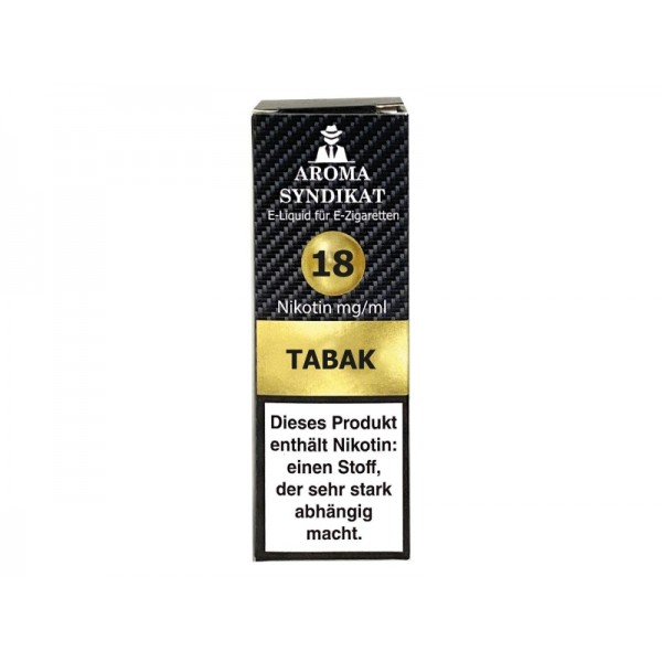 Aroma Syndikat - Tabak - 10ml Nikotinsalz Liquid