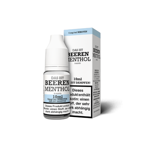 Das ist Dampfen - Beeren Menthol - 10ml Liquid