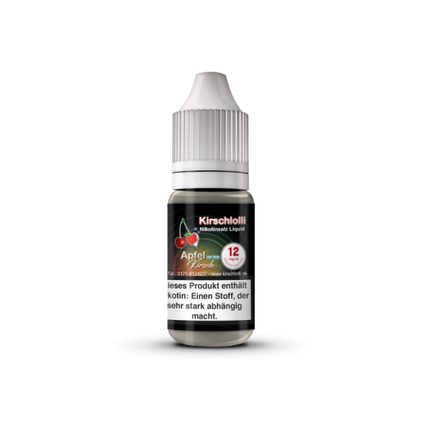 Kirschlolli - Apfel Kirsch on Ice - 10ml Nikotinsalz Liquid