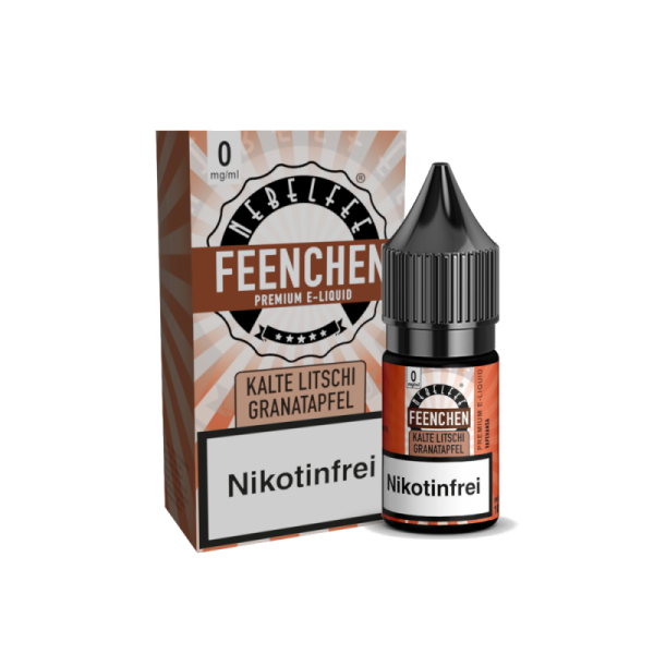 Nebelfee - Feenchen - Kalte Litschi Granatapfel - 10ml Nikotinsalz Liquid