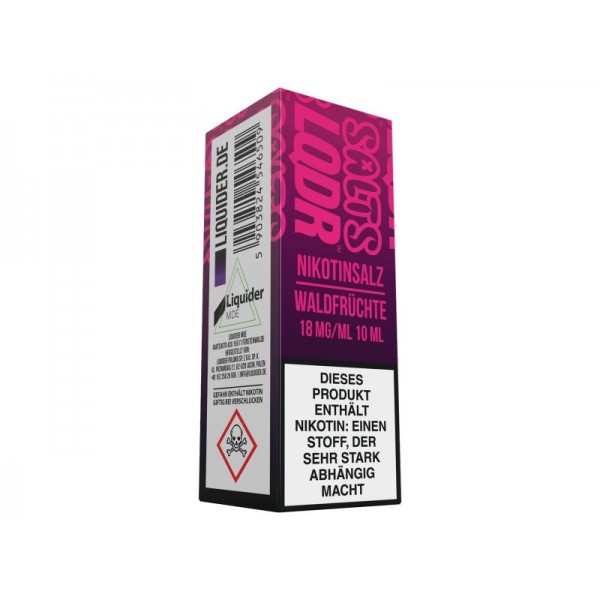 Liquider - Waldfrüchte - 10ml Nikotinsalz Liquid