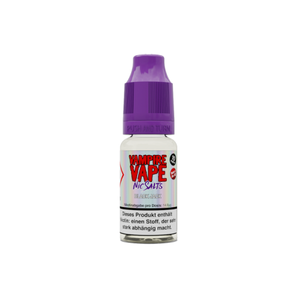 Vampire Vape - Black Jack - 10ml Nikotinsalz Liquid