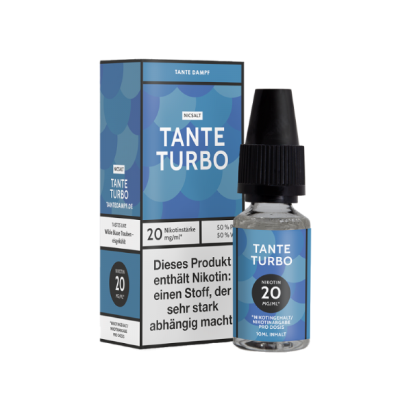 Tante Dampf - Tante Turbo - 10ml Nikotinsalz Liquid