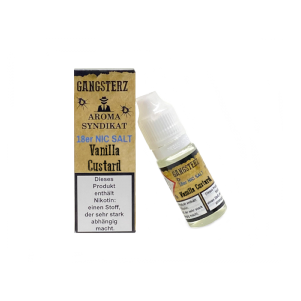 Gangsterz - Vanilla Custard - 10ml Nikotinsalz Liquid